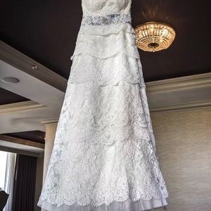 Rivini Dari Custom Wedding Dress & Cathedral Veil